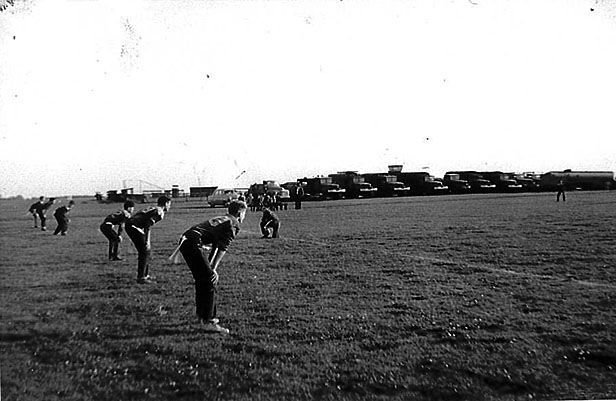 Byrd playing football
